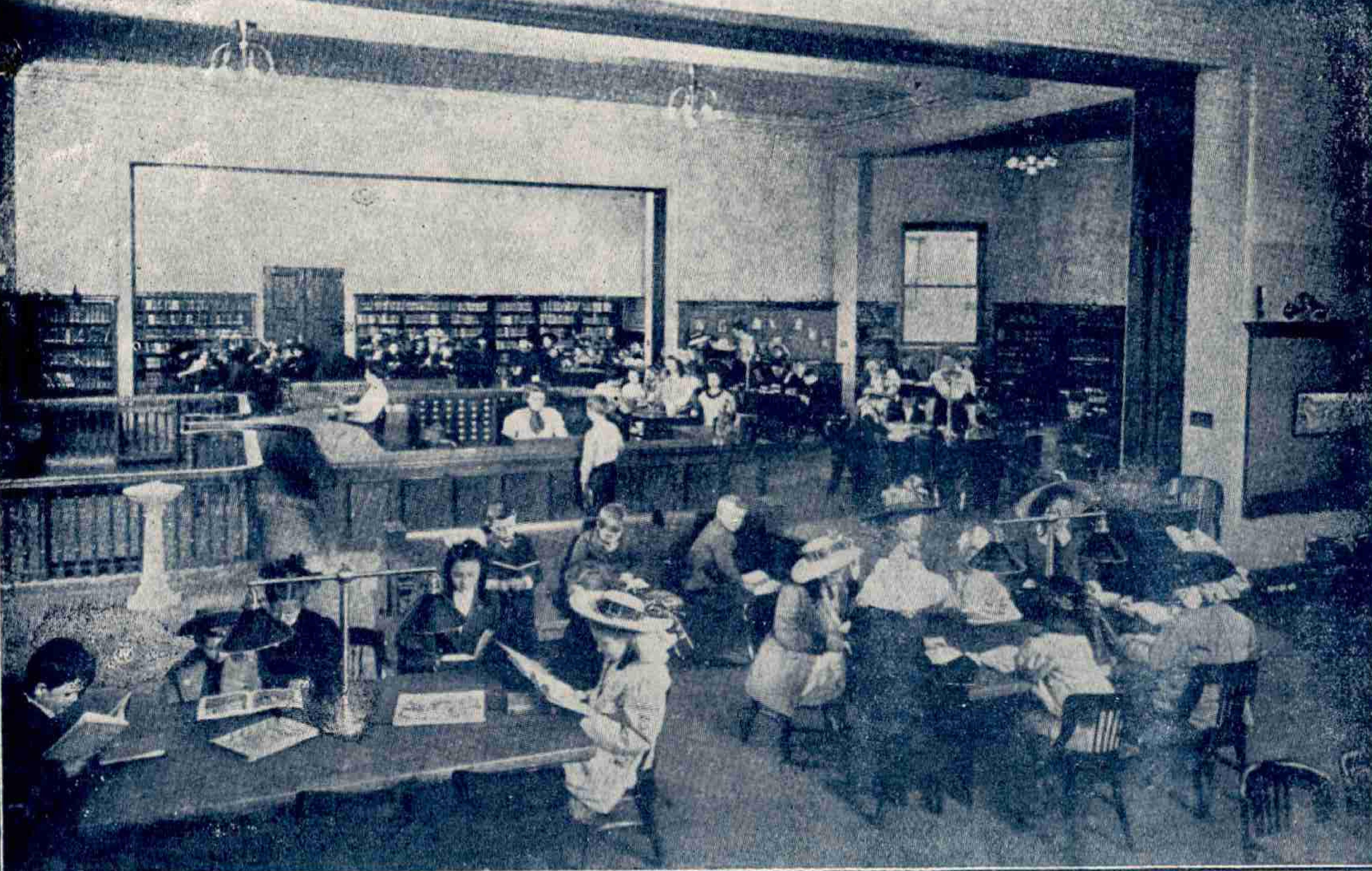 Child reading a book in a cozy room